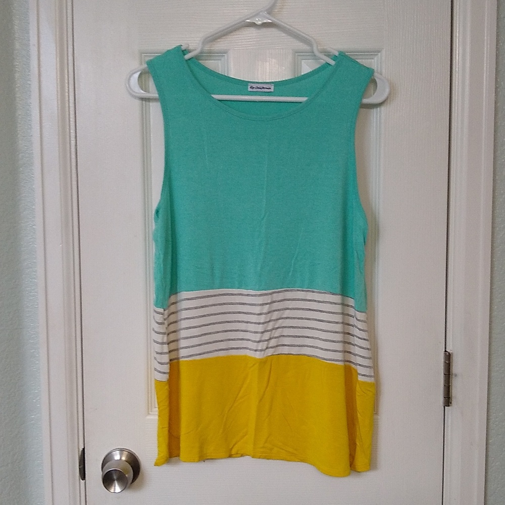Tri-colored Tank